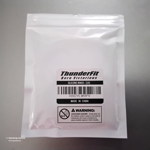 Thunderfit Borne Victorious Man 4 Pack Silicone Rings Size 14 New In Package - Picture 2 of 3